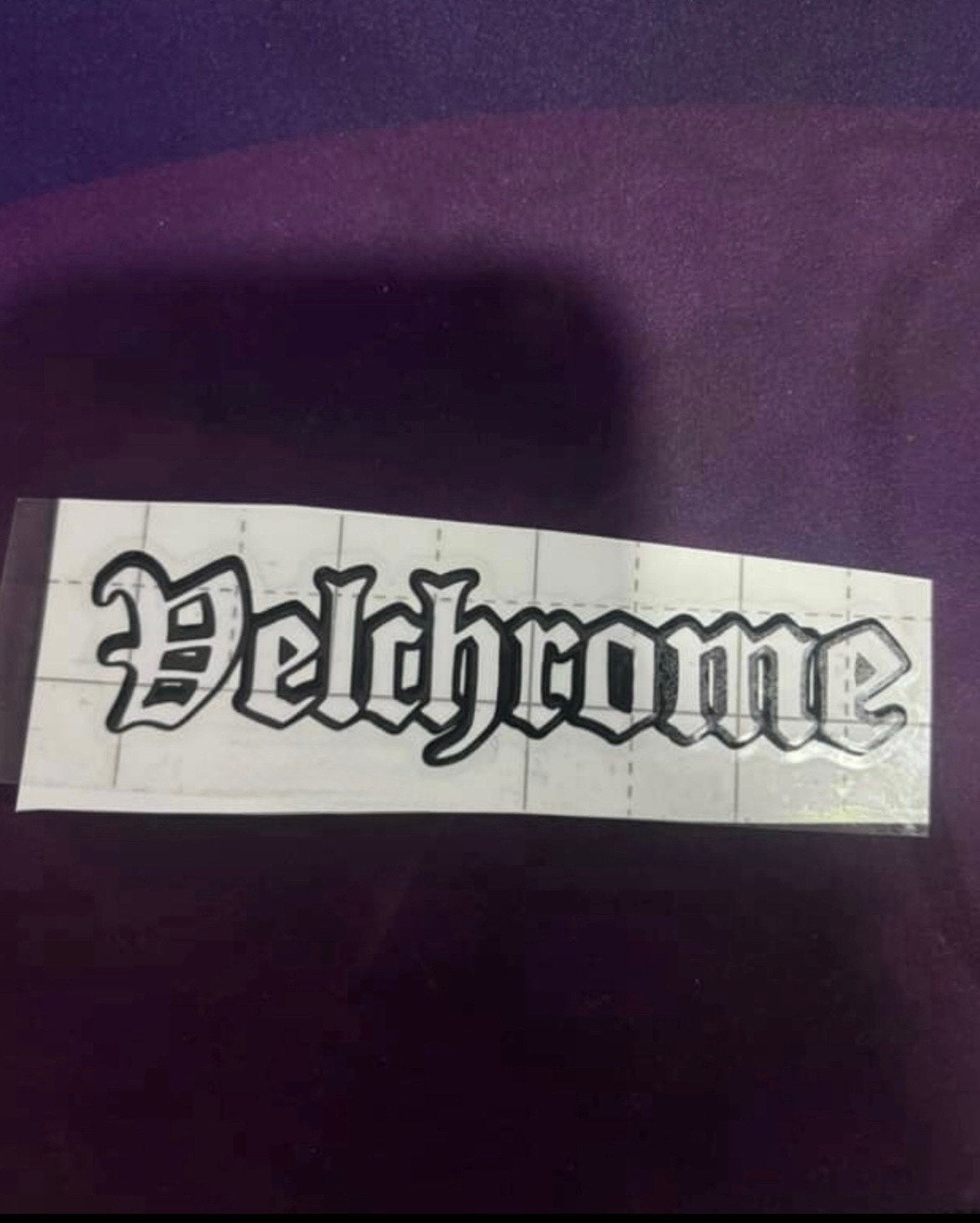VelChrome Sticker